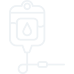 line icon of dialysis treatment