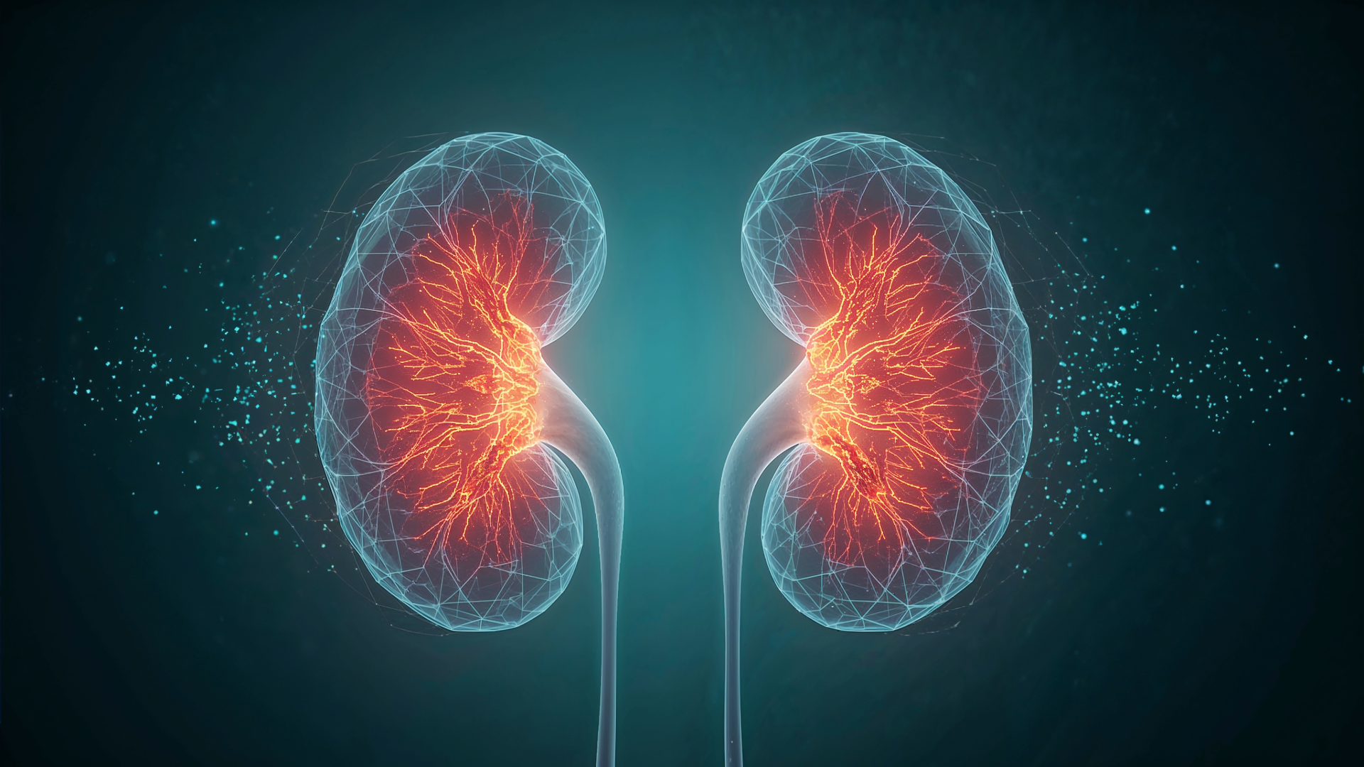 illustration of kidneys with slowing decline